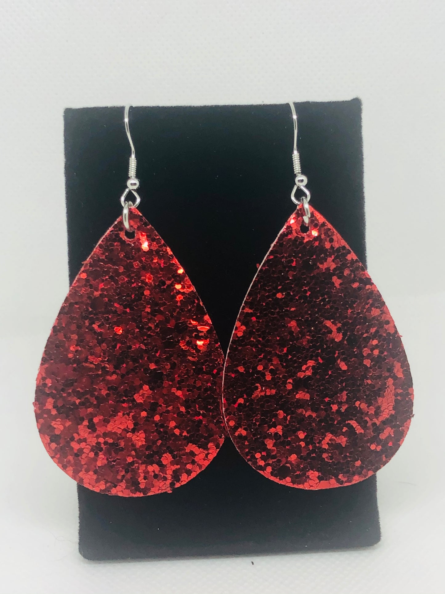 Plaid and Christmas Earrings