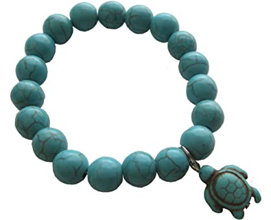 TURQUOISE SEA TURTLE BRACELET