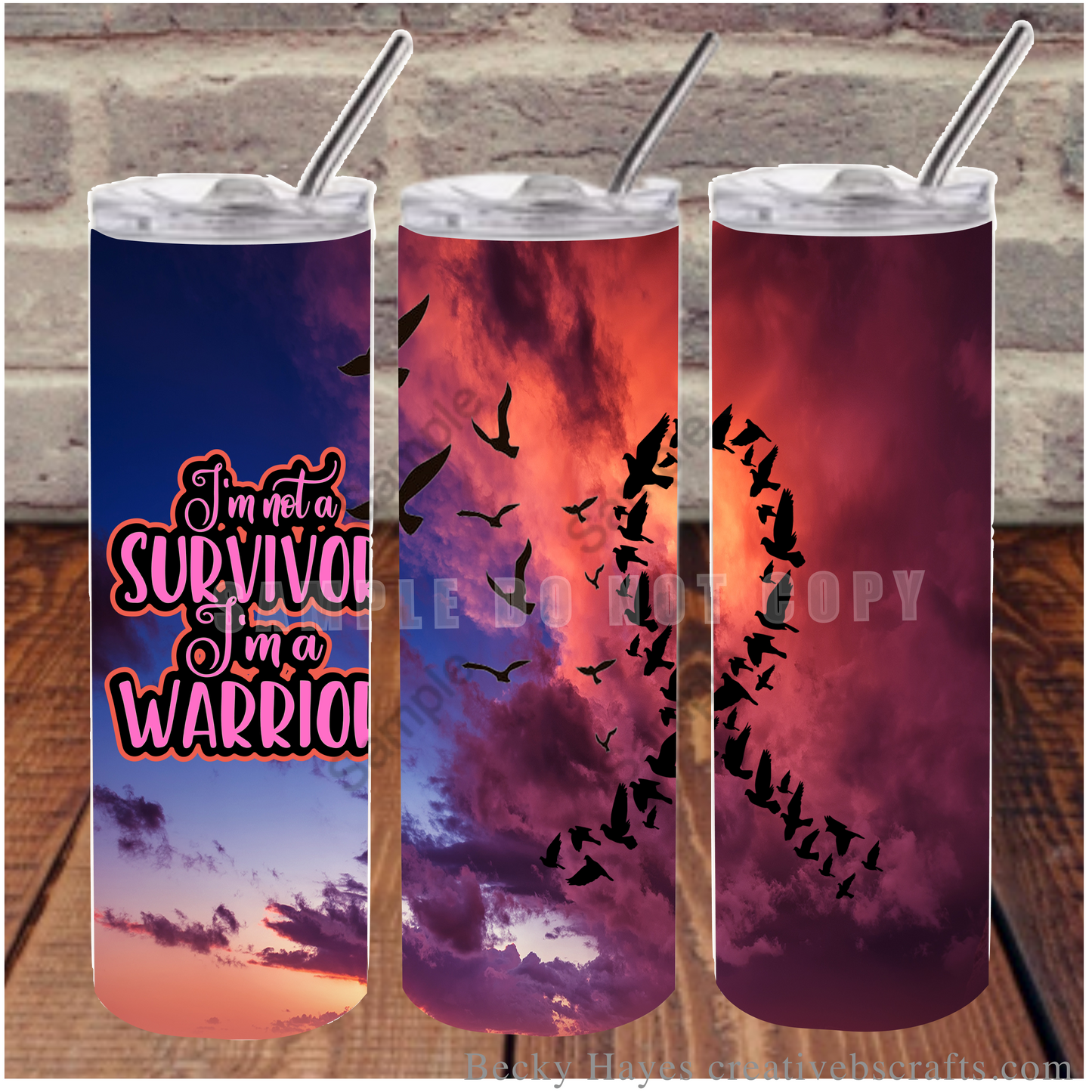 Custom 20 oz tumblers