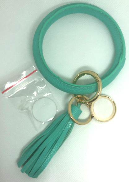 Bangle Keychain with Sublimation Disk